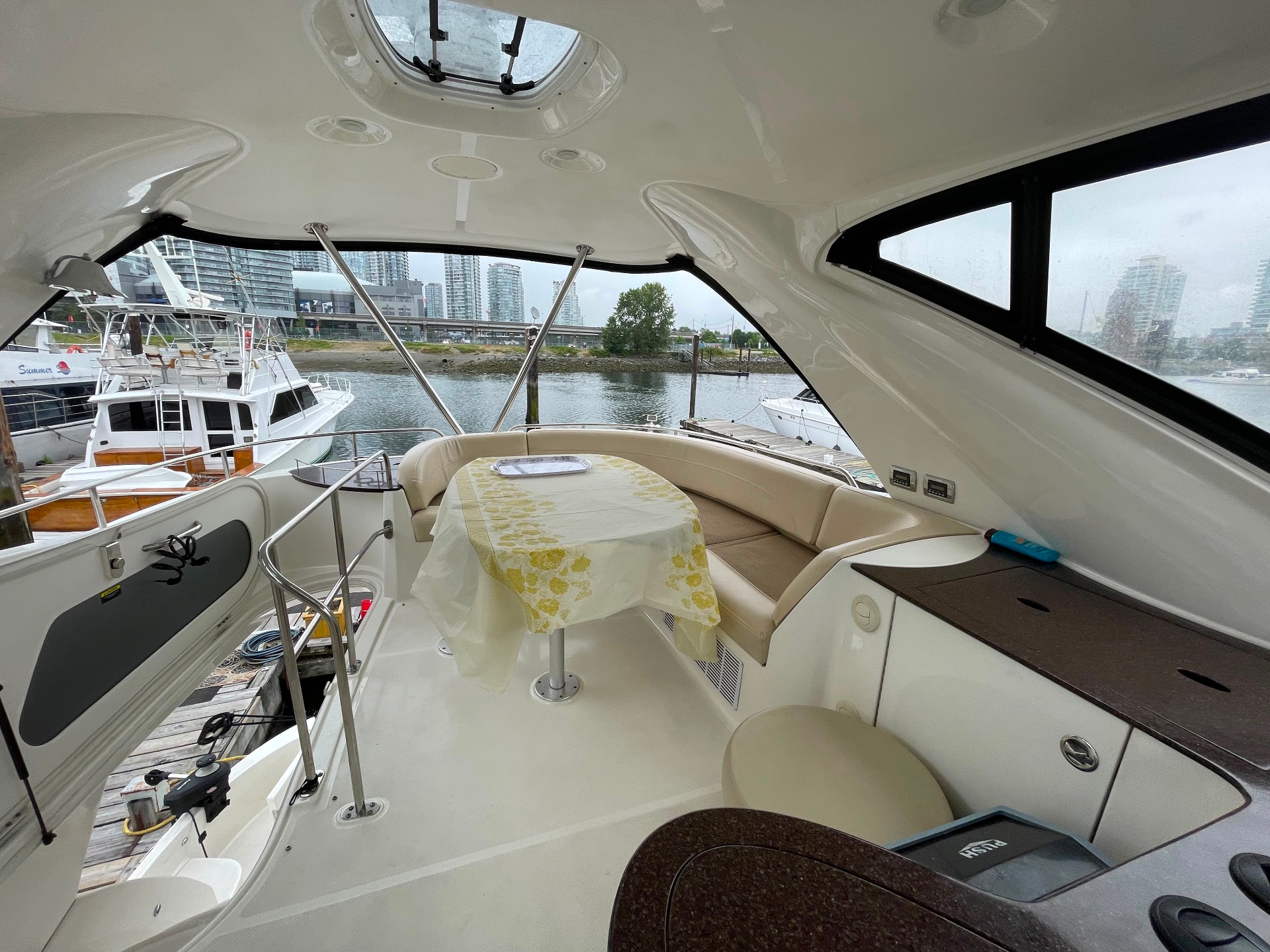 Meridian Vancouver yacht rental — 54 ft luxury charter photo 4