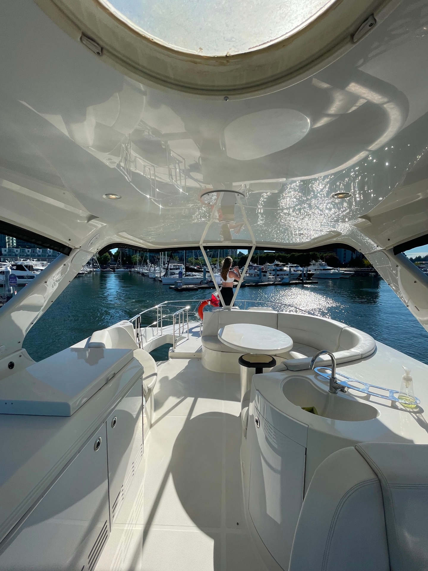 Carver Vancouver yacht rental — 67 ft luxury charter photo 5