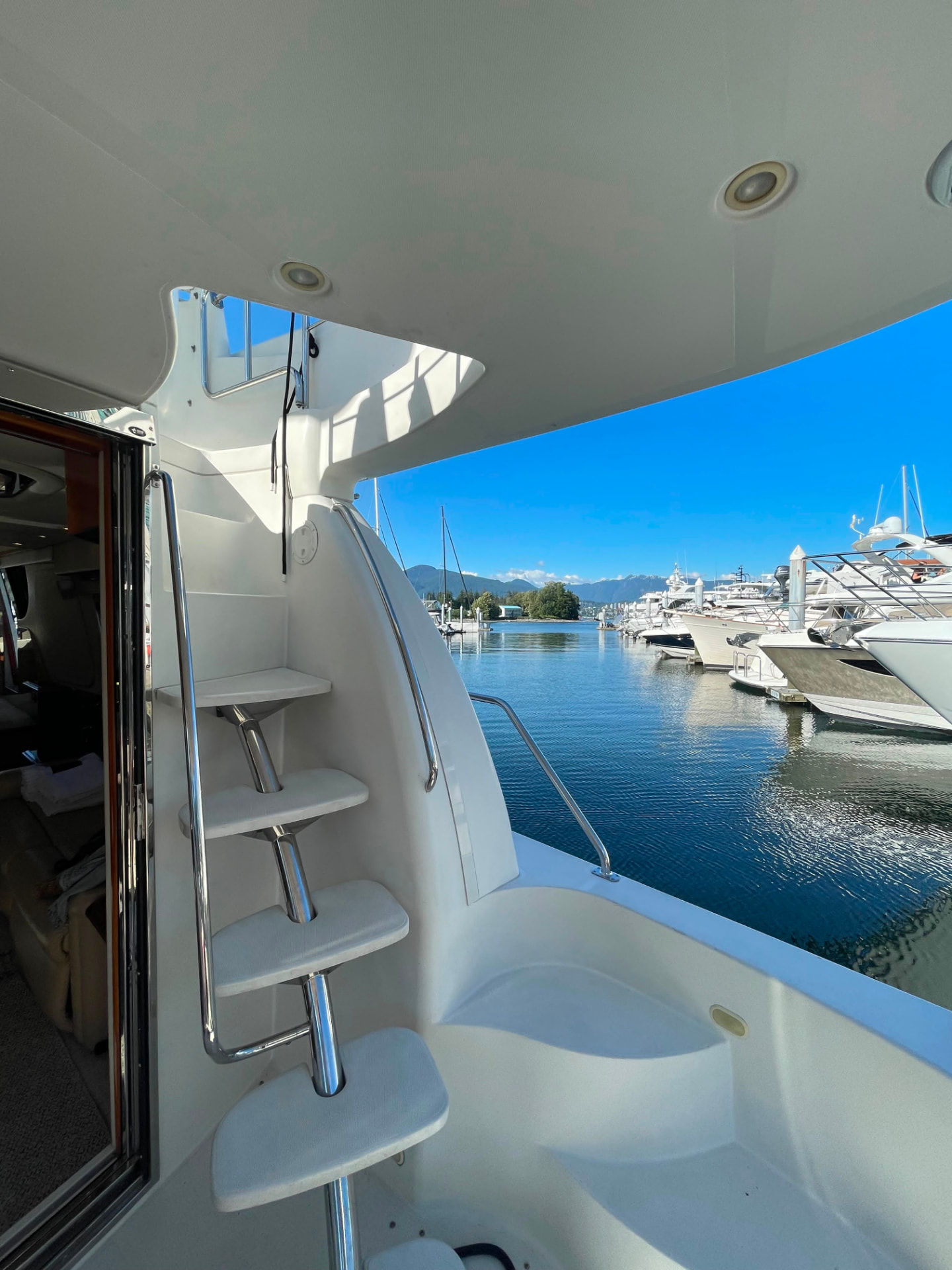 Carver Vancouver yacht rental — 67 ft luxury charter photo 9
