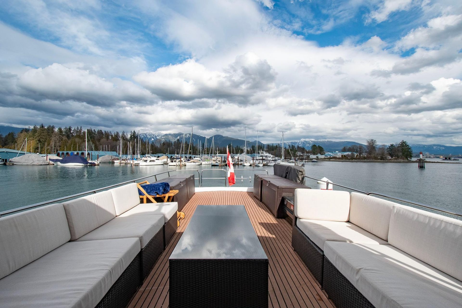 Blue Bird Vancouver yacht rental — 90 ft luxury charter photo 8