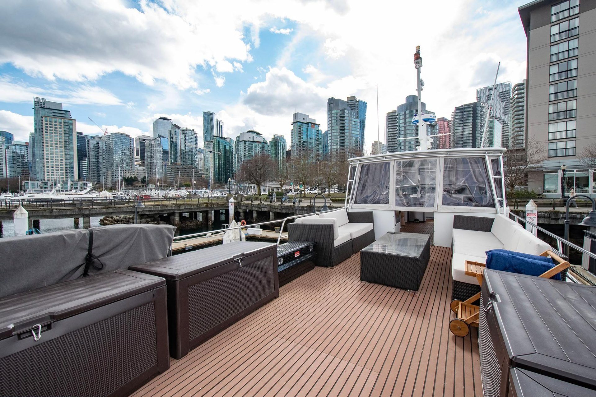 Blue Bird Vancouver yacht rental — 90 ft luxury charter photo 9