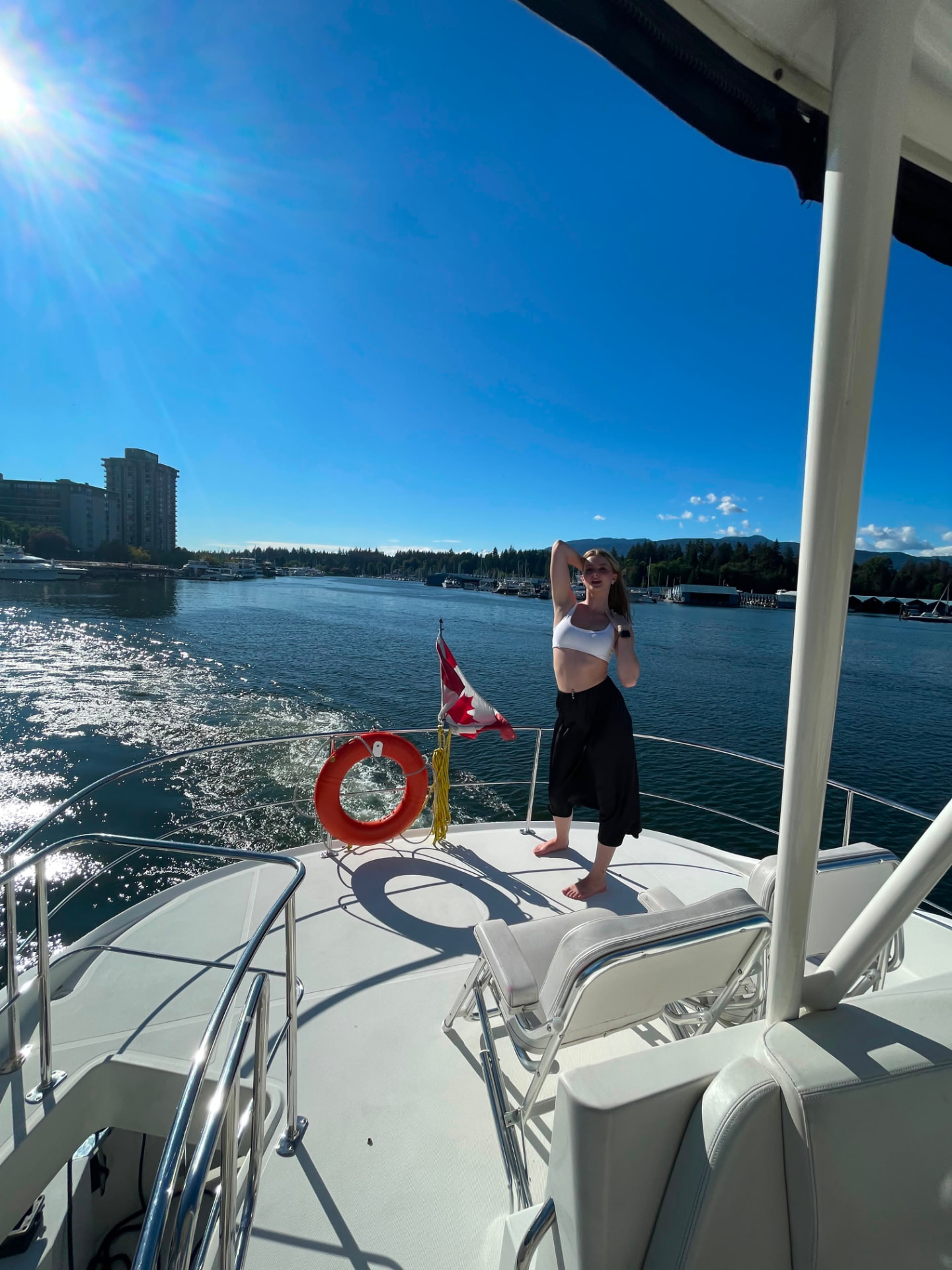 Carver Vancouver yacht rental — 67 ft luxury charter photo 6