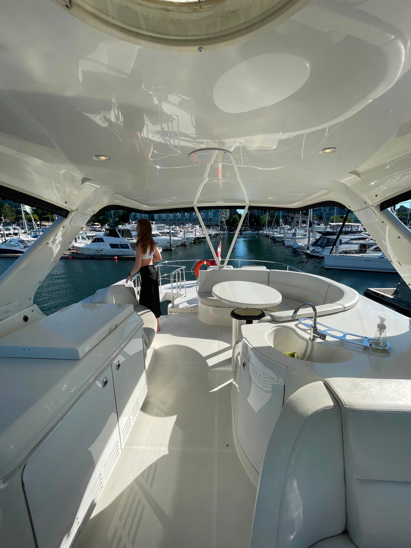 Carver Vancouver yacht rental — 67 ft luxury charter photo 8